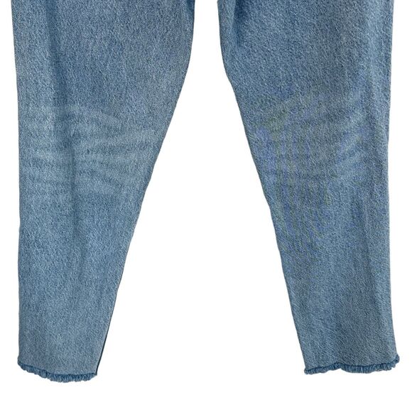 Pacsun SZ 26 Ultra High-Rise Slim Jeans Button-Fly Distressed Pockets Light Wash - Picture 6 of 11